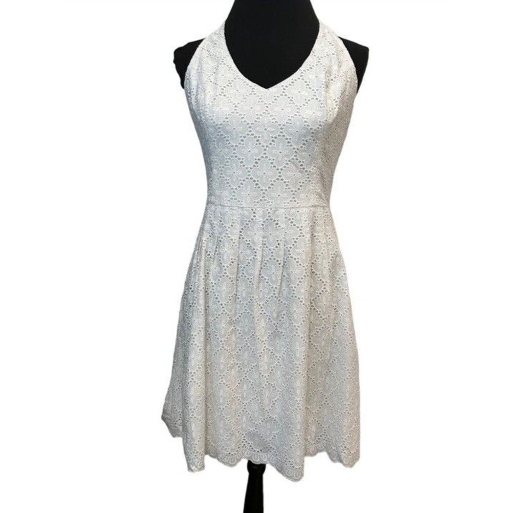 Lilly Pulitzer Ross Dress Resort White Charleston Eyelet Size 10